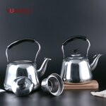 Whistling Kettle Manufacturer - Classical Stainless Steel With Tea Strainer 1.0L 1.5L 2.0L 3.0L 4.0L 5.0L Home Kitchen Tea Pots
