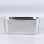Food Storage Container Manufacturer - Durable Hotel Restaurant Kitchen Small Stainless Steel Metal With PP Lid