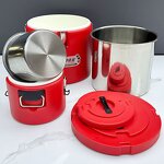 Insulated Bucket Manufacturer - 4/7/15/30/60L Extra Large Movable Inner Container Double Ice Cooler Box Food Warmer Set