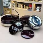 Food Warmer Casserole Manufacturer - Home Party Large Capacity 4PCS 2L+4L+6L+10L Stainless Steel