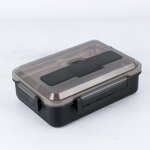 Lunch Box Set Manufacturer - Stainless Steel and Plastic Airtight Keep Food Hot Bento Food Storage Container