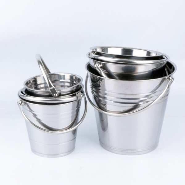Ice Cooler Bucket Manufacturer - Wholesale Metal Stainless Steel Bar Tools Custom Logo for Champagne & Beer