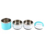 Food Container Manufacturer - Heat Preservation Multi Layer Leakproof Portable Bento Stainless Steel Lunch Box for Adults Kids