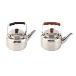 Goose Neck Kettle Manufacturer - Hot Selling OEM/ODM Stainless Steel Drum Shape Tea Coffee Teteras De Vidrio