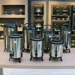 Bubble Tea Insulated Container Manufacturer - Stainless Steel 6L/8L/10L/12L/14L/16L/18L for Coffee Shop Milk Tea Insulation Bucket