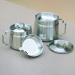 Oil Pot Manufacturer - Multifunction All Stainless Steel 304 Induction Large Capacity Easy Clean Filter