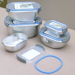 Lunch Box Manufacturer - Portable Stainless Steel 1000ml Food Storage Container with Heating Feature for Workplace