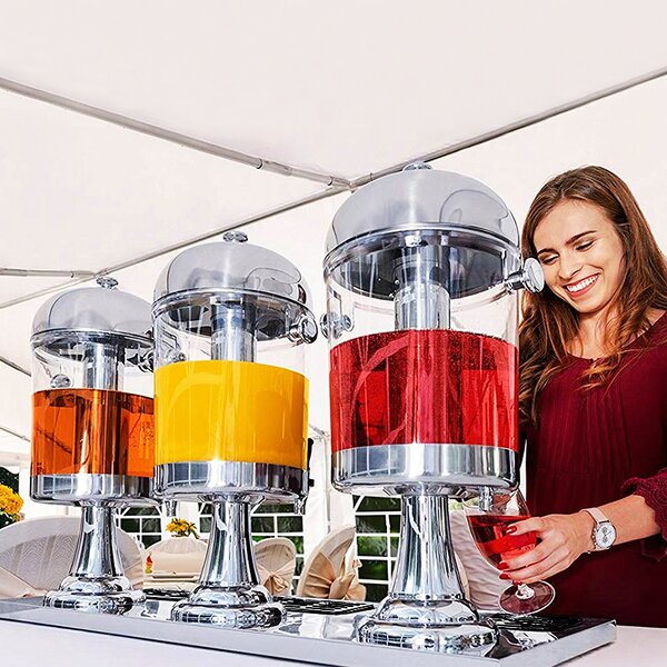 Beverage Juice Drinking Dispenser Manufacturer - Buffet Simple Style Plastic Catering Soda