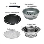 Charcoal Grill Manufacturer - Factory Wholesale Cheap Outdoor Commercial Kitchen Party With Tools Set