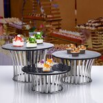 Cake Display Stand Manufacturer - Hot Selling Catering Buffet Equipment Banquet Candy bar Decorative Buffet Riser Dessert