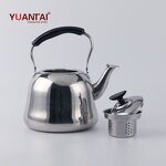 Whistling Kettle Manufacturer - Classical Stainless Steel With Tea Strainer 1.0L 1.5L 2.0L 3.0L 4.0L 5.0L Home Kitchen Tea Pots