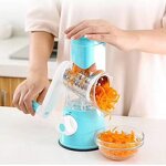 Vegetable Chopper Manufacturer - Stainless Steel Manual Multi Function Rotary Cheese Grater