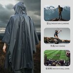 Rain Poncho Manufacturer - Hooded for Adult With Pocket Lightweight Unisex for Hiking Camping