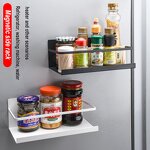 Fridge Storage Organizer Manufacturer - Best Sellers Double Moveable Strong Magnetic for Refrigerator Kitchen