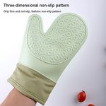Potholder Manufacturer - New Silicone Oven Baking Microwave Mitts With Quilted Liner Heat Resistant Cooking Barbecue Glove