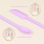 Silicone Scraper Manufacturer - Heat Resistant Kitchen Utensils Long Handled Mini Jam Multifunctional Double Headed