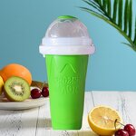 Ice Cream Maker Manufacturer - 2024 Hot Sale New Summer Colorful Frozen Magic Cup Silicone Slushy for Home