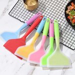 Kitchen Scraper Manufacturer - Silicone Cooking Utensils Spatula Beef Meat Egg Wide Pizza Tools Non-stick Shovel