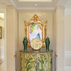 Oil Painting Manufacturer - Modern European Style Figure Portrait French Mural Corridor Bedroom Hanging Canvas for Porch or Palace