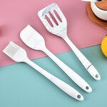 Baking Tool Set Manufacturer - New Silicone Kitchen Utensils Cream Scraper 5-piece Spatula Oil Brush