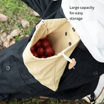 Fruit Picking Bag Manufacturer - Folding Harvest Vegetable Mushroom Camping Outdoor Foraging Belt Pouch Collapsible Camping