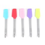 Silicone Spatula Manufacturer - Kitchen Mini Curved Small Can Baking Tools Set
