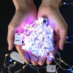 Fairy Lights Manufacturer - Christmas Festival Decorations 1M 10Leds Mini Micro Copper Wire Battery Operated Led Strip for Party