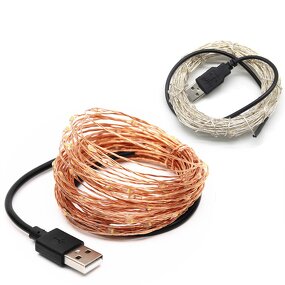 Fairy Lights Manufacturer - Christmas Decorative Lighting Waterproof Mini Usb Copper Wire Led 10m String