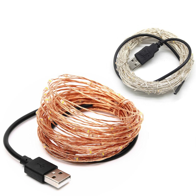 Fairy Lights Manufacturer - Christmas Decorative Lighting Waterproof Mini Usb Copper Wire Led 10m String