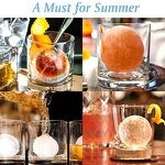 Ice Cube Tray Manufacturer - 8 Round Square Mold Handmade Whisky Beer Stackable Durable With Lid