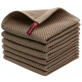 Kitchen Towel Manufacturer - Waffle Weave Custom Wholesale Sets 100% Cotton Soft Quick Drying Dish Towels