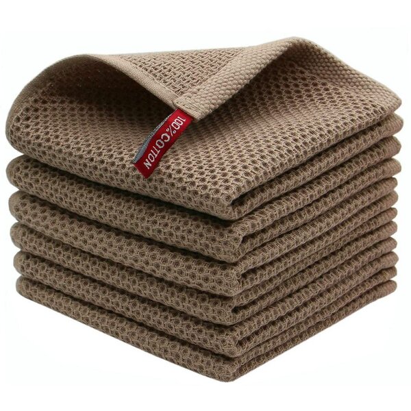 Kitchen Towel Manufacturer - Waffle Weave Custom Wholesale Sets 100% Cotton Soft Quick Drying Dish Towels