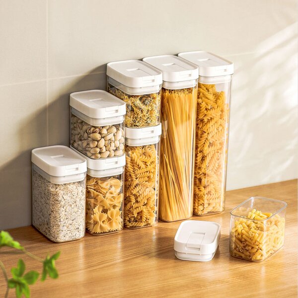 Food Storage Jar Manufacturer - Sealed Household Pasta Container Dry Goods Moisture-proof Sealed Kitchen Jar