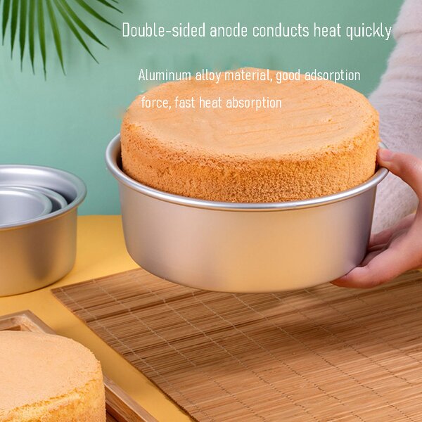 Cake Mould Manufacturer - 2/4/5/6/7/8/10/12/14 Inch Removable Bottom Aluminum Mental Positive Pole Chiffon Baking Pan