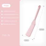 Silicone Turner Manufacturer - Long Handle Heat Resistant Kitchen Utensils Egg Steak Fish Frying Shovel Non-stick Mini Spatula