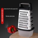 Household Vegetable Grater Manufacturer - Trending Products 2025 New Arrivals Gadget 4 Sides Multi-purpose Stainless Steel Box