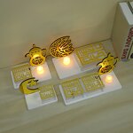 Acrylic Candy Box Manufacturer - Nice Eid Mubarak Ornament Candlestick Storage Box Decorations Festival Home Crafts