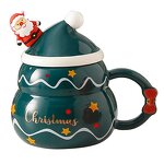 Ceramic Christmas Mug Manufacturer - Creative Large Capacity Snowman Christmas Tree