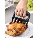 Barbecue Meat Claws Manufacturer - Hot Selling Outdoor BBQ Accessories Tool Meat Fork Shredder Strip Cutting ABS Plastic