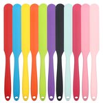 Icing Spatula Manufacturer - Hot Sale Baking Pastry Tools Kitchen Silicone Long Rubber Scraper for Baking Cooking