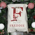 Christmas Santa Sack Manufacturer - Hot Selling Personalized and Customizable Santa Claus Snowman Linen for Family Party Decoration