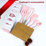 Kitchen Utensils Manufacturer - New Silicone Products Home and Accessories 5Pcs Heat Resistant Food Cheap Cooking Spatula Set