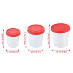 Ice Cream Container Manufacturer - Different Size Tub with Lid Plastic Cup for Home