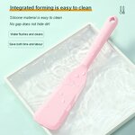 Silicone Turner Manufacturer - Long Handle Heat Resistant Kitchen Utensils Egg Steak Fish Frying Shovel Non-stick Mini Spatula