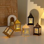 Ramadan Lantern Manufacturer - LED Light Plastic EID Mubarak Decorative Night Light Ornaments for Islamic Muslim Party Eid Decor