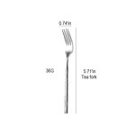 Flatware Sets Manufacturer - Reusable Restaurant Silver and Gold Stainless Steel Cutlery Set Silver Plated