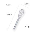 Egg Beater Manufacturer - 12Inch Stainless Steel Hand Push Rotary Whisk Blender Easy Self Stirring for Making Cream