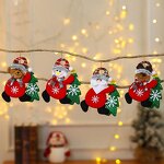 Christmas Ornaments Manufacturer - 2024 Merry Xmas Gift Santa Claus Snowman Tree Toy Doll Hang for Home New Year Decor