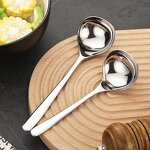 Soup Spoon Manufacturer - Stainless Steel Clip 100% Real Design 304 Serving Porridge