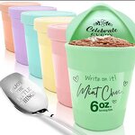 Ice Cream Container Manufacturer - Different Size Tub with Lid Plastic Cup for Home